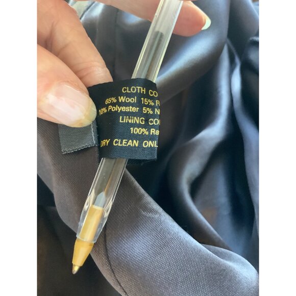 Hammersley men’s coat /Crombie/ outdoor cashmere wool blend made in England - Picture 14 of 16